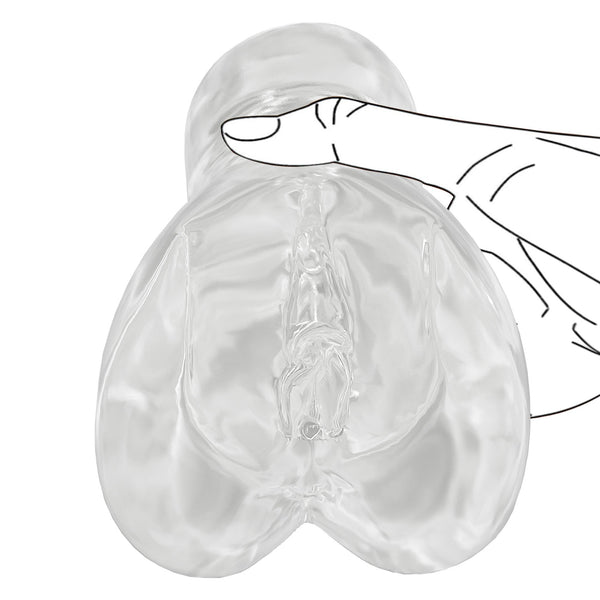 Dorian - Clear Suction-Enabled Manual Strokers for All Sizes