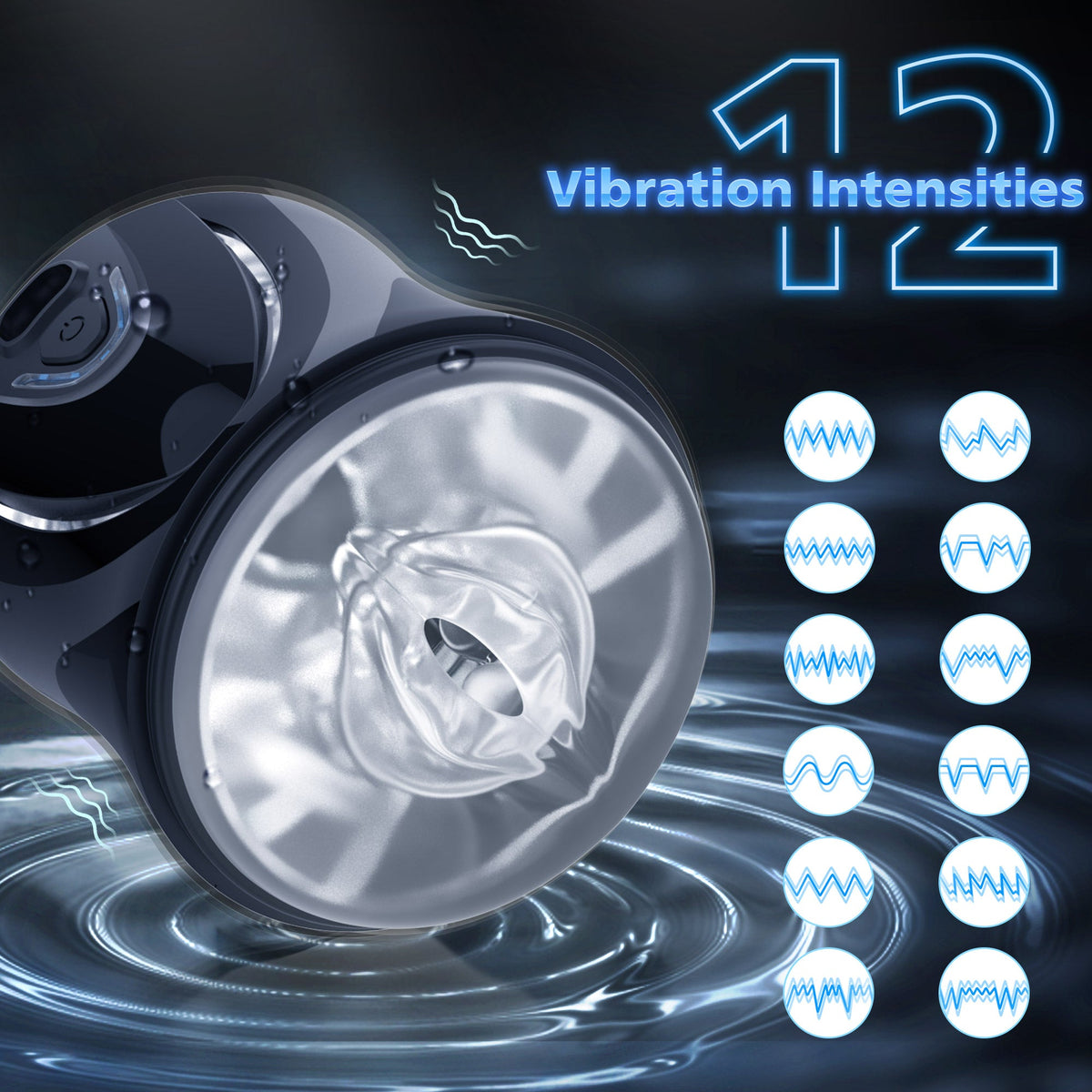 Baron App Vibrating Stroker