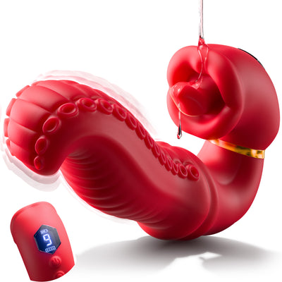 Swinging Tongue Licking Vibrator Tongue Teasing and Oscillation