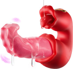 Coral Licking Rose Vibe