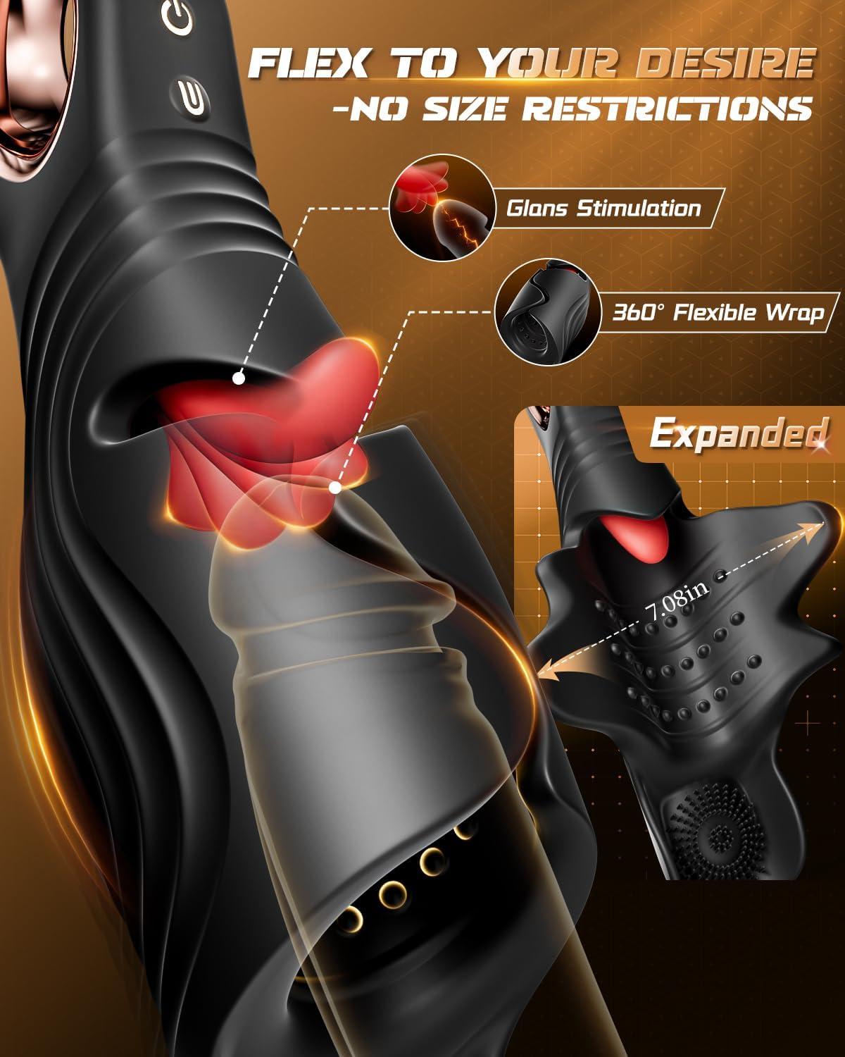 Titan Wing-Open Stroker