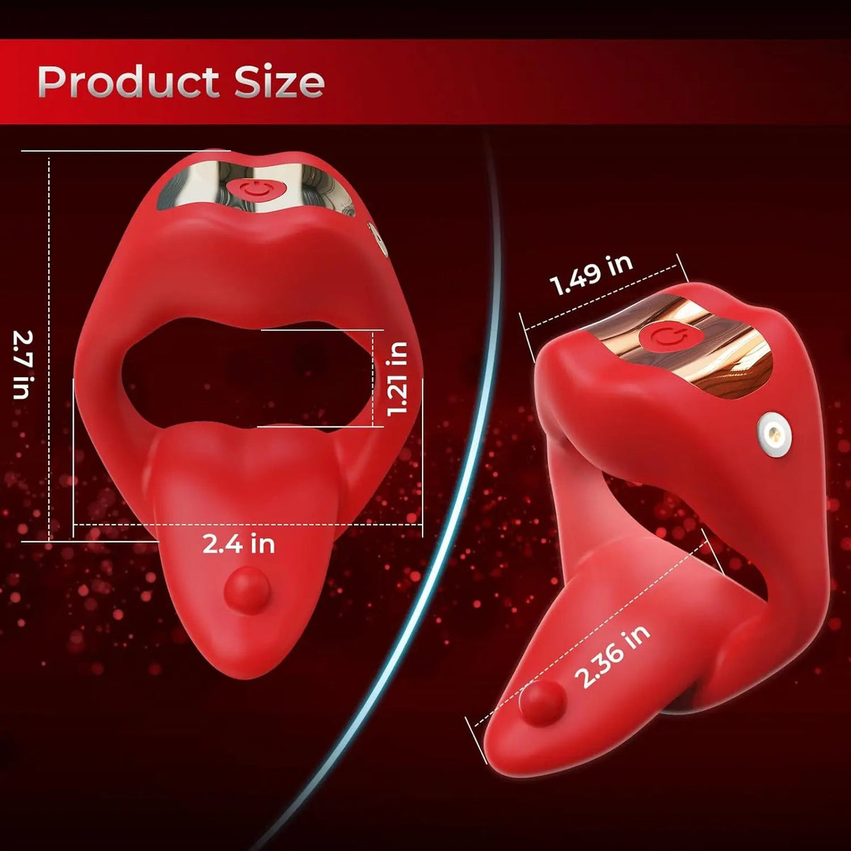 Gose App Tongue Ring