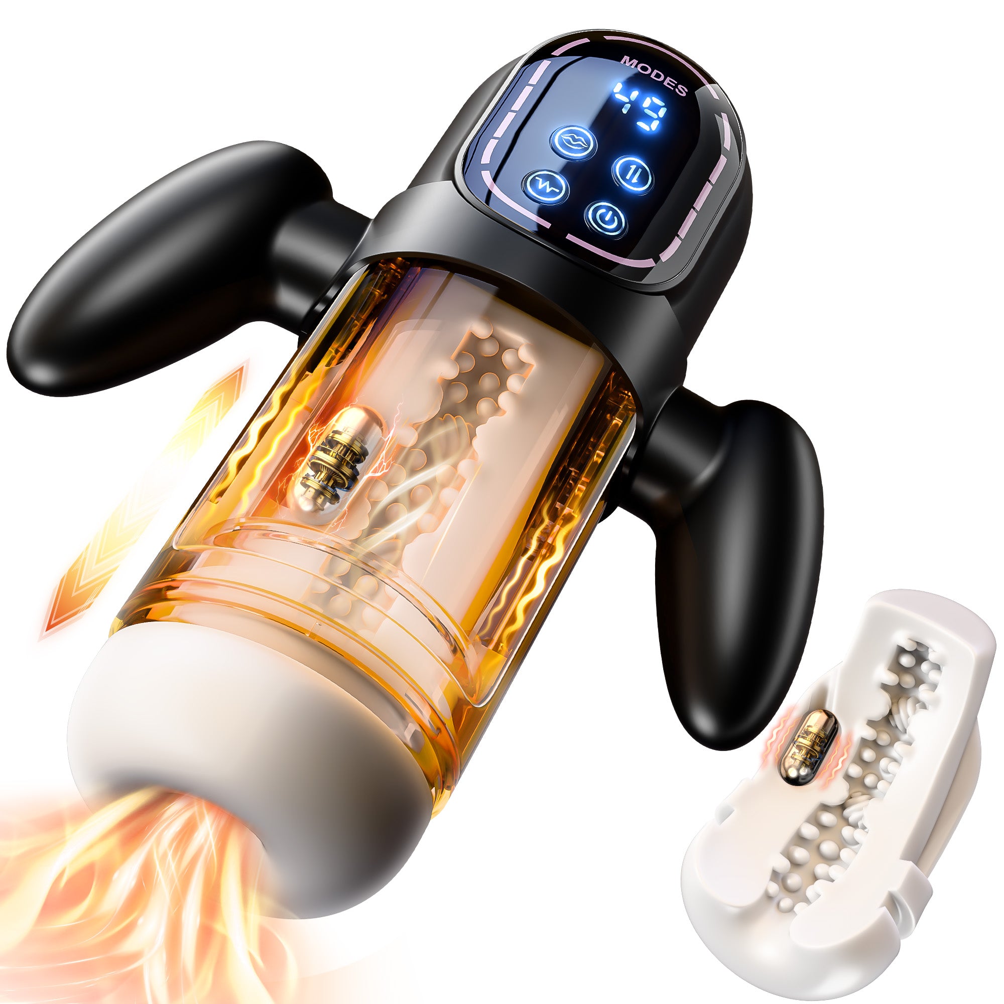Automatic Male Masturbator- LCD Display Stroker for Men