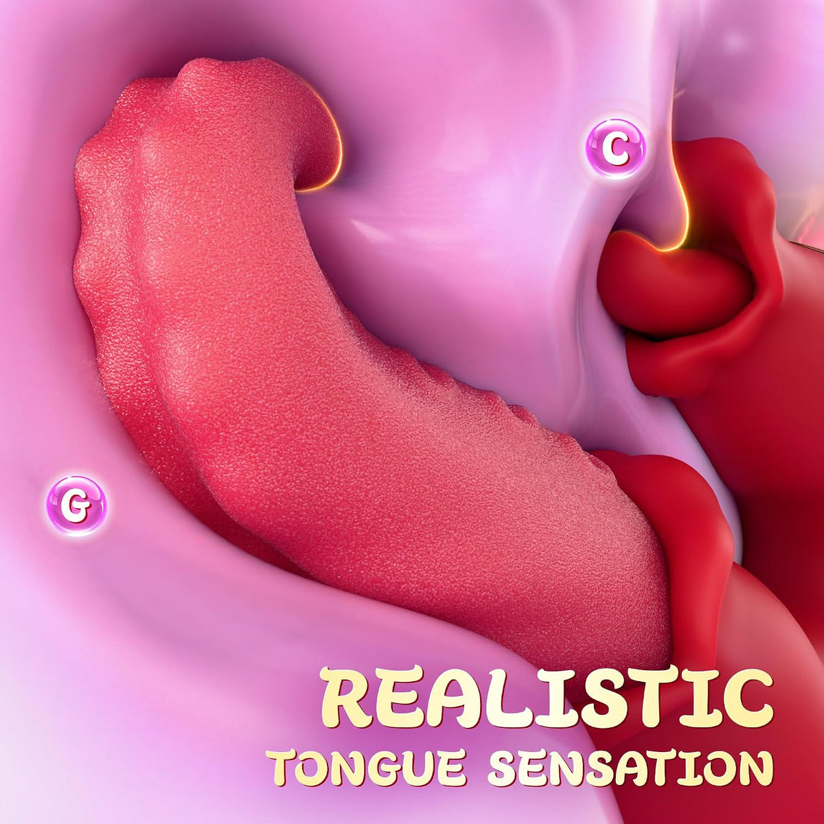 Coral Licking Rose Vibe