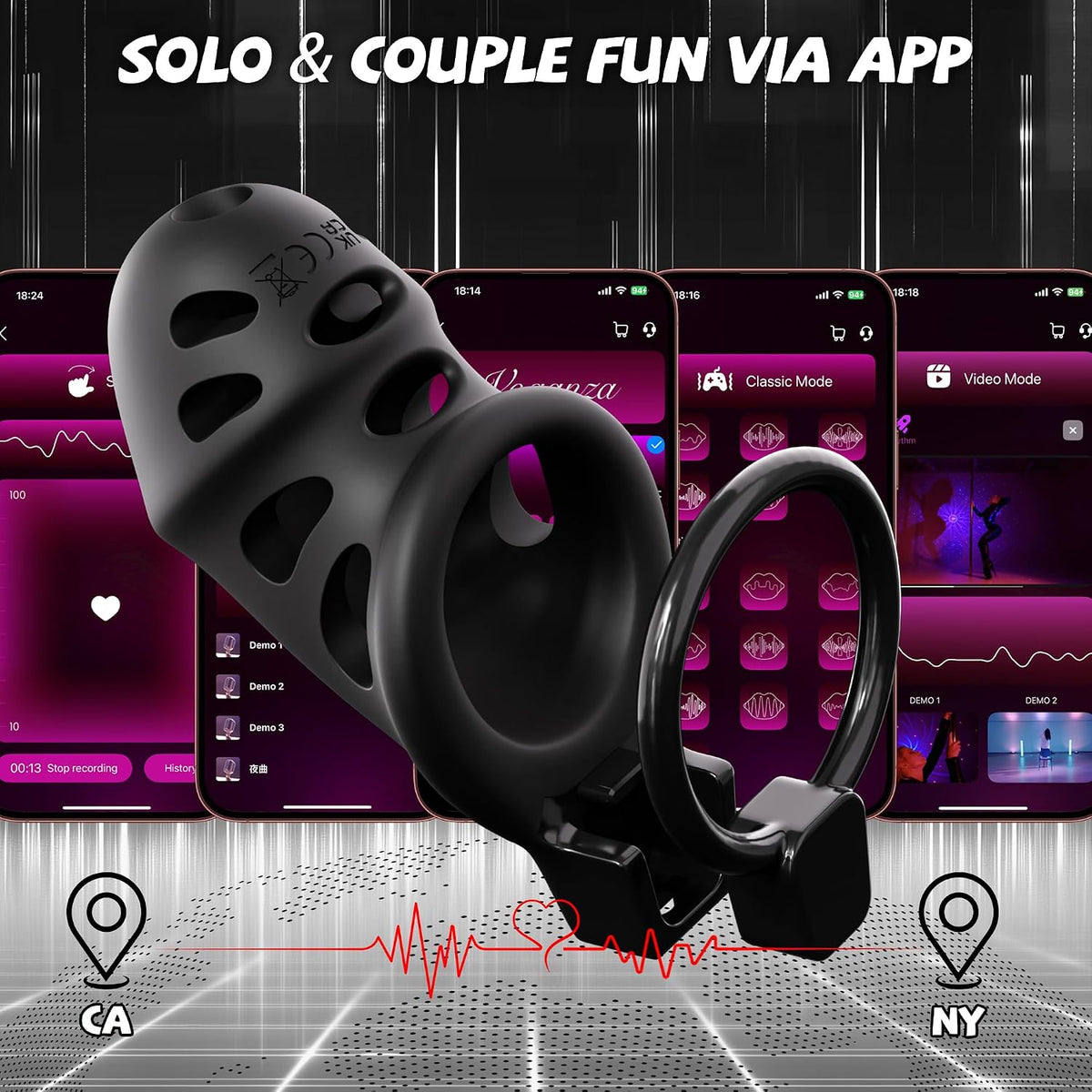 Vault App Chastity Cage
