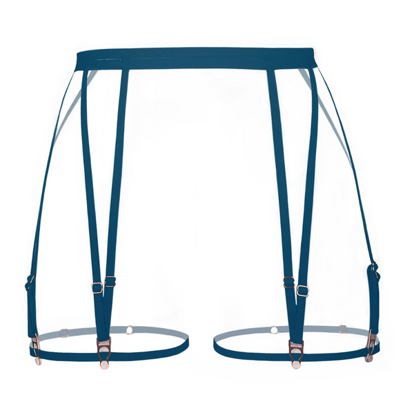 Frisson Garters Tourmaline: Tourmaline