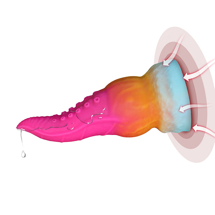 Coral Tentacle Suction Dildo