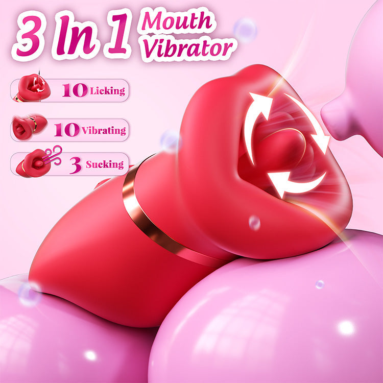 Kiss Trio Mouth Massager