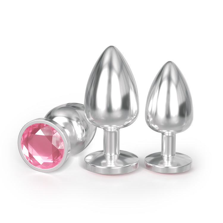 Crystal Metal Plug Trio