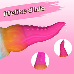 Coral Tentacle Suction Dildo