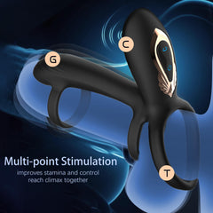 Fleece Rotating Cock Ring