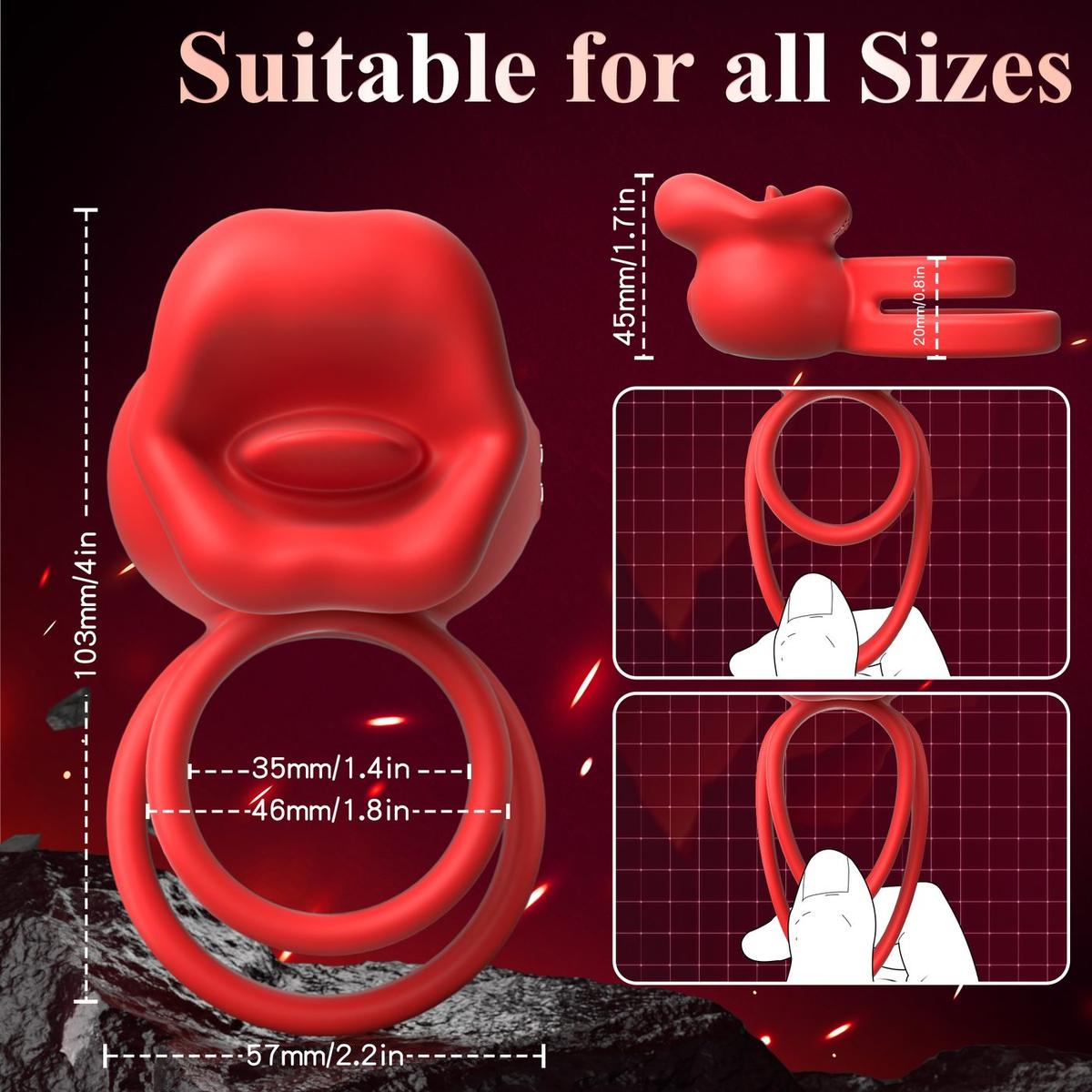 Flexible Dual-Ring Fit